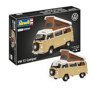 Revell 07676 Volkswagen T2 Camper (Easy-Click System) 1:24 modellismo