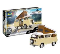 Revell 07676 Volkswagen T2 Camper (Easy-Click System) 1:24 modellismo