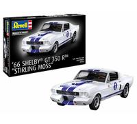 Revell 07736 1966 Shelby GT 350 R Stirling Moss scala 1:24 - Kit modello in plastica non costruita/non verniciata