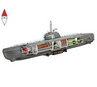 REVELL 05078 1/144 German Submarine Type XXI with interior (Civil Ships)