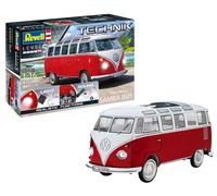 REVELL 1/16 KIT FURGONE VW T1 SAMBA BUS TECHNIK MODELLISMO MODELLINO STATICO
