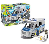 Revell-1/20 Junior Kit Police Van RC, Colore Grigio, RV00811