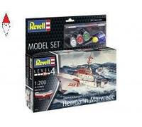 REVELL 1/200 MODEL SET SEARCH AND RESCUE VESSEL HERMANN MARWEDE