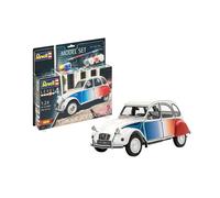 REVELL 1/24 KIT CITROEN 2 CV COCORICO MODEL SET MODELLINO STATICO DIECAST