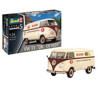 REVELL 1/24 KIT FURGONE VW T1 DR OETKER MODELLISMO MODELLINO STATICO DIECAST