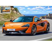 REVELL 1/24 KIT MCLAREN 570S ARANCIO MODELLISMO MODELLINO STATICO DIECAST