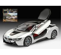 REVELL 1/24 KIT MODEL SET BMW I8 MODELLISMO MODELLINO STATICO DIECAST
