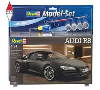 REVELL 1/24 MODEL SET AUDI R8