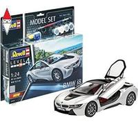 Bmw I8 Model Set 1:24 Plastic Model Kit 67670 REVELL