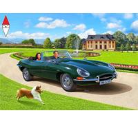 Jaguar E-type Roadster Model Set 1:24 Plastic Model Kit REVELL
