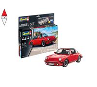 REVELL 1/24 MODEL SET PORSCHE 911 CARRERA 3.2 TARGA (G-MODEL)