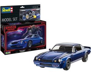 Revell 1:24 Stranger Things Camaro Di Billy Modello Auto Set - 67728