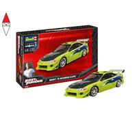 Nuovo Revell Fast & Furious Brian's 1995 Mitsubishi Eclipse 1:25 Kit Modello -