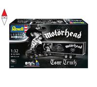 Revell Kit plastico Motorhead Tour Truck scala 1:32 Set regalo 07654