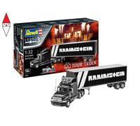 Rammstein Tour Truck Gift Set 1:32 Plastic Model Kit REVELL