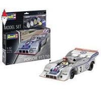 Revell 67738 - Modellino Porsche 917/10, scala 1:32, non costruita/non verniciata, in plastica, con accessori