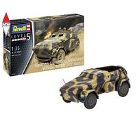 German Armoured Command Car Sd. Kfz. 247 Ausf. B 1:35 Plastic Model Kit REVELL