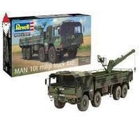 Revell 03367 Man 10t Milgl 8x8 Truck scala 1:35 - Kit modello in plastica non costruito/non verniciato