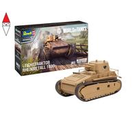 World Of Tanks: Leichttraktor Rheinmetall 1930 1:35 Plastic Model Kit REVELL