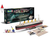 REVELL 05715 1/400 100th Anniversary Edition R.M.S. Titanic Set (gift sets)