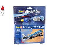 REVELL 1/450 MODEL SET BOEING 747-200