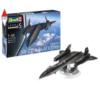 Lockheed Sr-71 A Blackbird 1:48 Plastic Model Kit REVELL