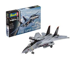 REVELL 1/72 KIT AEREO F 14D SUPER HORNET MODELLISMO MODELLINO AUTO STATICO