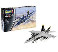 REVELL 1/72 KIT AEREO F/A 18F SUPER HORNET MODEL SET MODELLINO AUTO STATICO