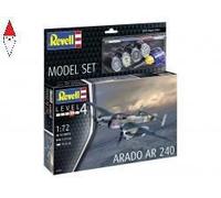 REVELL 1/72 MODEL SET ARADO AR 240