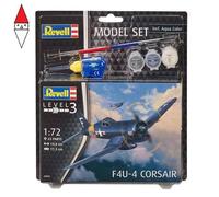 REVELL 63955 1/72 Model Set F4U-4 Corsair
