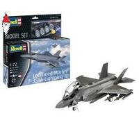 Revell Lockheed Martin F-35A Lightning II 63799 - Modellino in plastica con accessori, scala 1:72