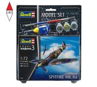 REVELL 63953 1/72 Model Set Spitfire Mk. IIa