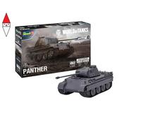 REVELL 1/72 WORLD OF TANKS PANTHER AUSF.D (EASY-CLICK SYSTEM)