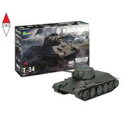 REVELL 1/72 WORLD OF TANKS T-34 (EASY-CLICK SYSTEM)