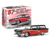 Revell 14548 '57 Ford Del Rio Ranch Wagon 2'N1 scala 1:25 197 pezzi Skill Level 5 Model Building Kit