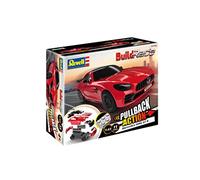 Revell 23154 Build 'n Race Mercedes-AMG GTR 1:43 Kit Modello in Scala Auto GT R, Rosso, Colore