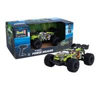 Revell RC Car Power Dragon - Velocità massima veloce fino a 25 km/h per azione fuoristrada - Comportamento preciso con sospensione indipendente e ammortizzatori - Batteria agli ioni di litio di lunga