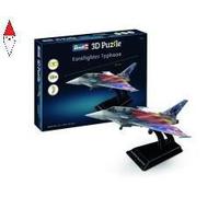 REVELL 3D PUZZLE EUROFIGHTER TYPHOON RAPID PACIFIC