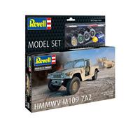 Revell HMMWV M1097A2 63366 - Modellino in plastica non costruito/non verniciato, in scala 1:35, con accessori