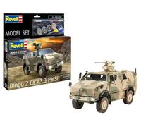 Revell 63370 - Set di modellini Dingo 2 GE A3.3 PatSi in scala 1:35, in plastica, con accessori