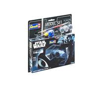 Revell Tie Fighter Star Wars Control 1/112 Model Set Darth Vader's, Colore Grigio, Large, RV63602