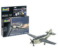 Revell 63775 - Set di modellini Fairey Gannet AS.1/AS.4 in scala 1:72, non costruito/non verniciato, in plastica, con accessori