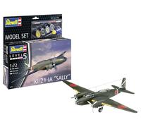 Revell 63797 - Set modellino Ki-21-la Sally, scala 1:72, non costruito/non verniciato, in plastica, con accessori