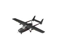 REVELL 63819 MODEL SET O-2A MODELLO REVELL CON ACCESSORI BASE 1/48
