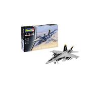 REVELL 63834 MODEL SET F/A-18F SUPER HORNET MODELLO CON ACCESSORI BASE 1