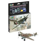 Revell- Messerschmitt Bf-109 Aeromodello in Kit da Costruire, Colore Marrone, 64160