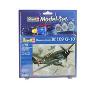 Revell- Messerschmitt Bf-109 Aeromodello in Kit da Costruire, Colore Marrone, 64160