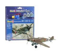 REVELL 64160 MODEL SET AEREO MESSERSCHMITT BF-109 MODELLO CON ACCESSORI