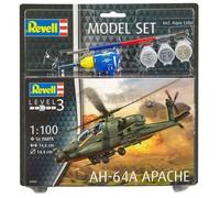 Model Set AH-64A Apache 1:100 REV64985 - revell modellismo