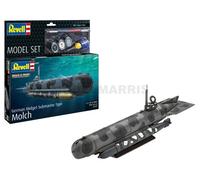 REVELL 65187 1/72 Model Set German Midget Submarine Type Molch